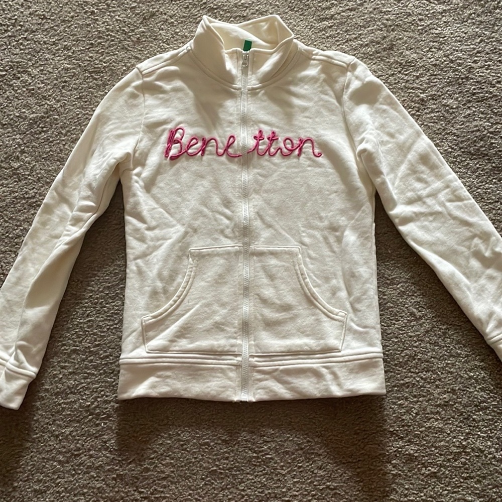 LIKE NEW Girls Benetton Jacket size 8/9